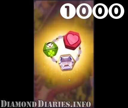 Diamond Diaries Saga : Level 1000 – Videos, Cheats, Tips and Tricks