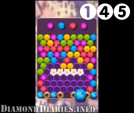 Diamond Diaries Saga : Level 145 – Videos, Cheats, Tips and Tricks