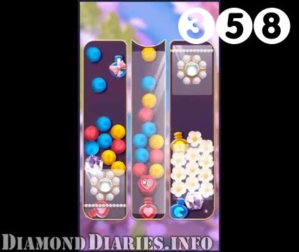 Diamond Diaries Saga : Level 358 – Videos, Cheats, Tips and Tricks