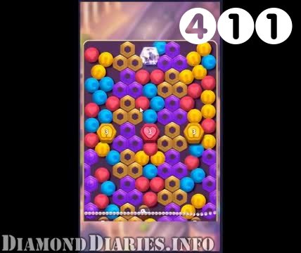 Diamond Diaries Saga : Level 411 – Videos, Cheats, Tips and Tricks