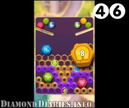 Diamond Diaries Saga : Level 46 – Videos, Cheats, Tips and Tricks