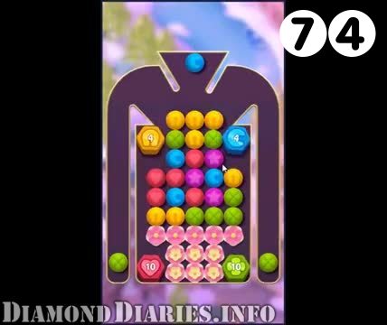 Diamond Diaries Saga : Level 74 – Videos, Cheats, Tips and Tricks