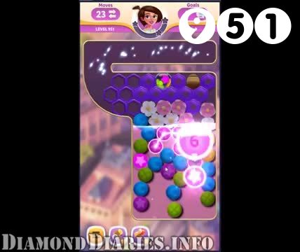 Diamond Diaries Saga : Level 951 – Videos, Cheats, Tips and Tricks