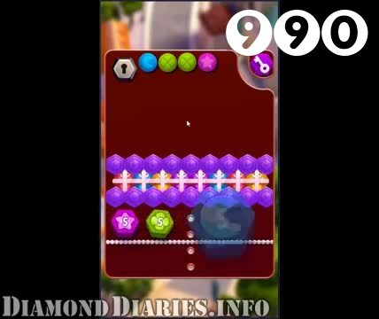 Diamond Diaries Saga : Level 990 – Videos, Cheats, Tips and Tricks